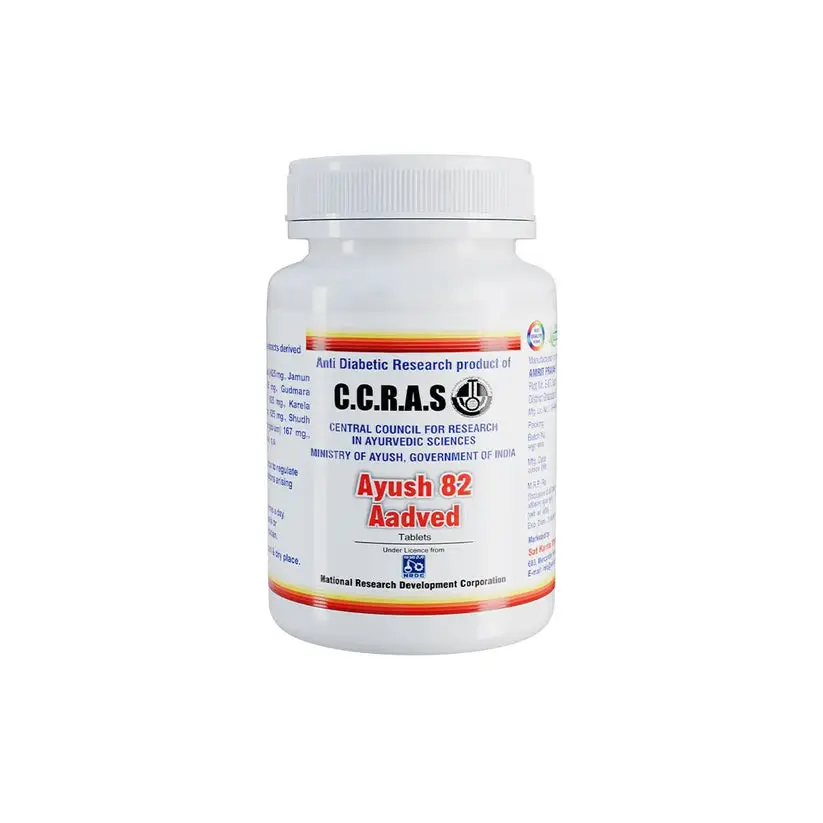 Aadved Ayush 82 - Ayurvedic Sugar Control Tablets